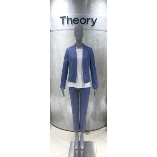 theory(セオリー)のTheory ストレッチキャンバスジャケット レディースのジャケット/アウター(ノーカラージャケット)の商品写真