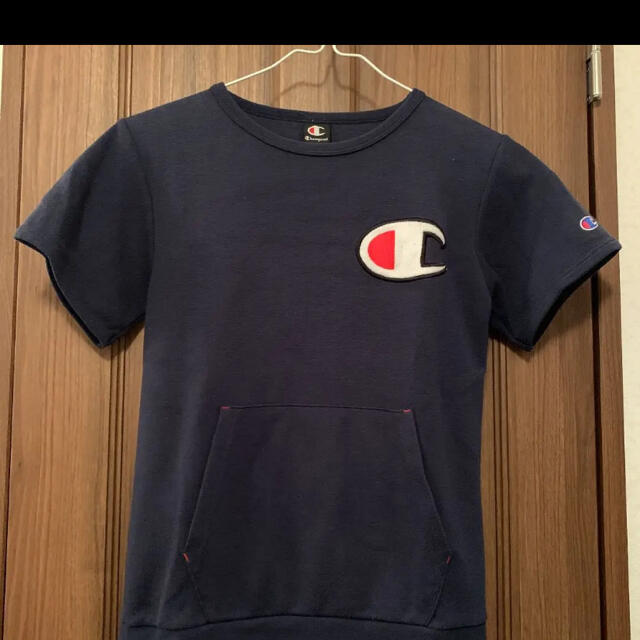 Champion(チャンピオン)のchampion スエット半袖　150 キッズ/ベビー/マタニティのキッズ服女の子用(90cm~)(Tシャツ/カットソー)の商品写真