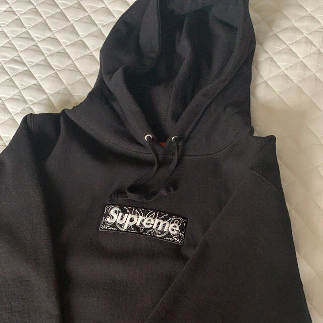 パーカー Supreme - supreme bandana box logo hooded