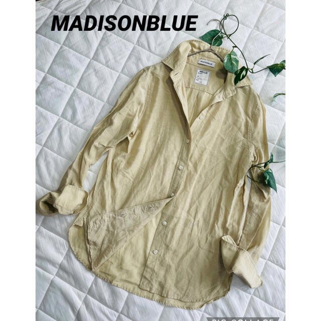 MADISONBLUE(マディソンブルー)のMADISONBLUE マディソンブルー　マダムシャツ レディースのトップス(シャツ/ブラウス(長袖/七分))の商品写真