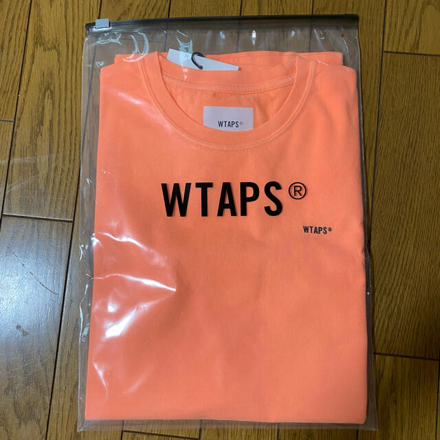 W)taps(ダブルタップス)のwtaps 21ss FLAT 01 オレンジ Mサイズ メンズのトップス(Tシャツ/カットソー(半袖/袖なし))の商品写真