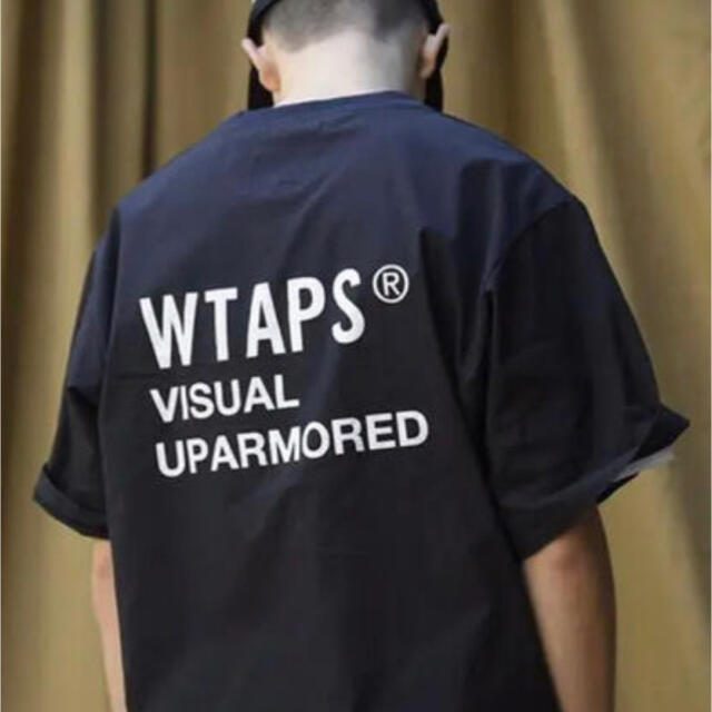 WTAPS SMOCK SS COOLMAX Mサイズ NAVY 21SSトップス