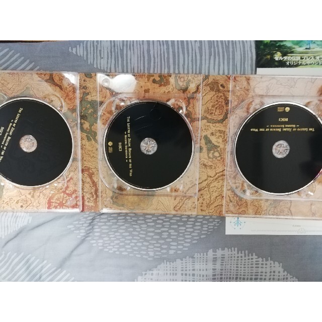 任天堂(ニンテンドウ)のゼルダの伝説　ブレス・オブ・ザ・ワイルド　サウンドトラック エンタメ/ホビーのCD(ゲーム音楽)の商品写真