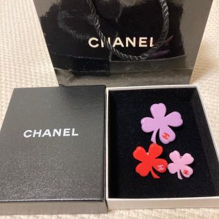 シャネル(CHANEL)のシャネルCHANEL ピンブローチ(コサージュ/ブローチ)