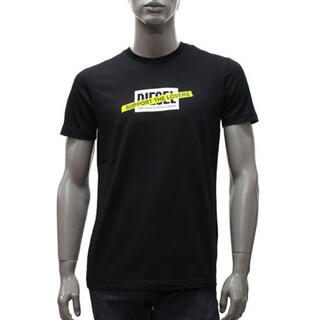 ディーゼル(DIESEL)のディーゼル Tシャツ メンズ レディース XL ブラック ネオンカラー(Tシャツ/カットソー(半袖/袖なし))