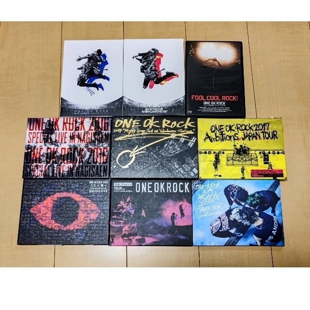 ONE OK ROCK LIVE DVD SET - ミュージック ONE OK ROCK LIVE DVD SET - ミュージック
