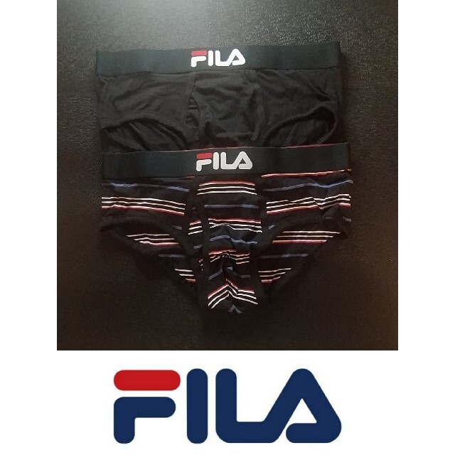 FILA(フィラ)のFILA ブリーフ　２点　海外M（国内L） メンズのアンダーウェア(その他)の商品写真