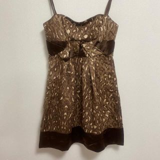 ビーシービージーマックスアズリア(BCBGMAXAZRIA)のBCBG ベアワンピース(ミニワンピース)