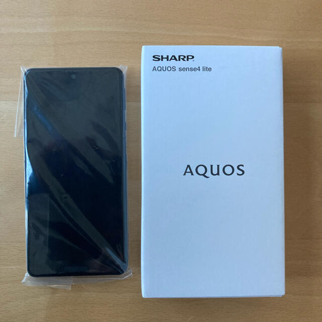 未使用SHARP AQUOS sense4 lite SH-RM15ブラック