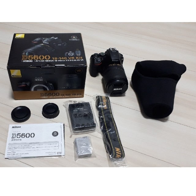 Nikon - 値下げ Nikon 一眼レフカメラ d5600 18-140 VR キットの通販 ...