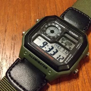 カシオ(CASIO)の値下げ！casio カシオ腕時計 海外モデル ae-1200wh (腕時計(デジタル))