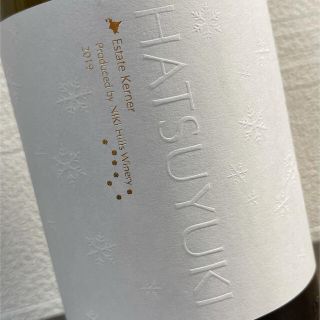 NIKI Hills HATSUYUKI  2019 ワイン　750ml(ワイン)