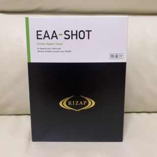 アジノモト(味の素)のRIZAP EAA-SHOT グリーンアップル アミノ酸 ライザップ 新品未使用(アミノ酸)