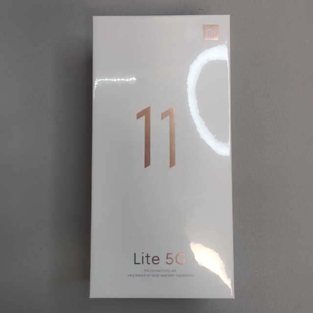 ANDROID(アンドロイド)の7/13まで★mi 11 Lite 5G トリュフブラック スマホ/家電/カメラのスマートフォン/携帯電話(スマートフォン本体)の商品写真