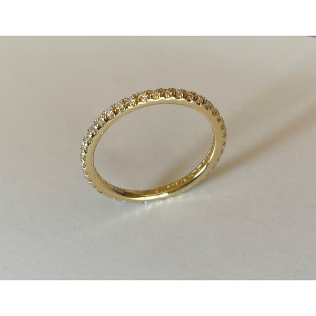 フルエタニティリング k18yg ダイヤモンドリング 指輪 【お作り致します】 レディースのアクセサリー(リング(指輪))の商品写真