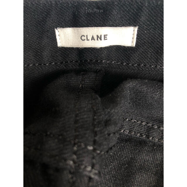 クラネ　CLANE  J/W SLIM DENIM PANTS ブラック 3