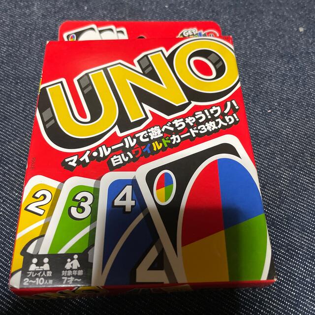 UNO(ウーノ)のUNO 新品　未使用　ウノ　カードゲーム エンタメ/ホビーのテーブルゲーム/ホビー(トランプ/UNO)の商品写真