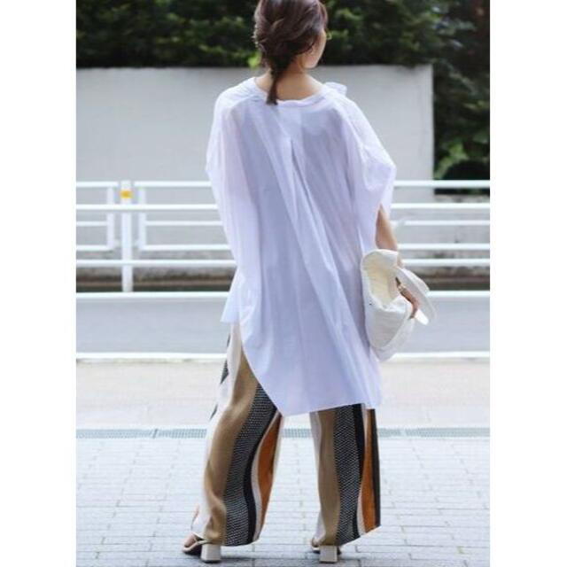 SLOBE IENA コットンレーヨンボイルフレンチスリーブブラウス 2