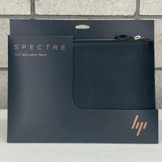 ヒューレットパッカード(HP)の新品未使用 hp SPECTRE レザーPCケース レザークラッチバッグ(PC周辺機器)