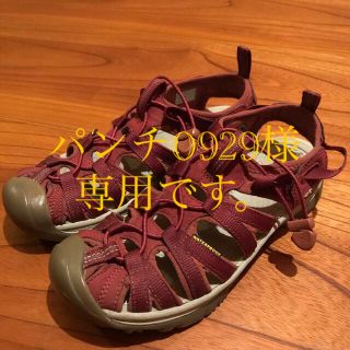 キーン(KEEN)のKEEN キーン　ウィスパー　25.0cm  (サンダル)