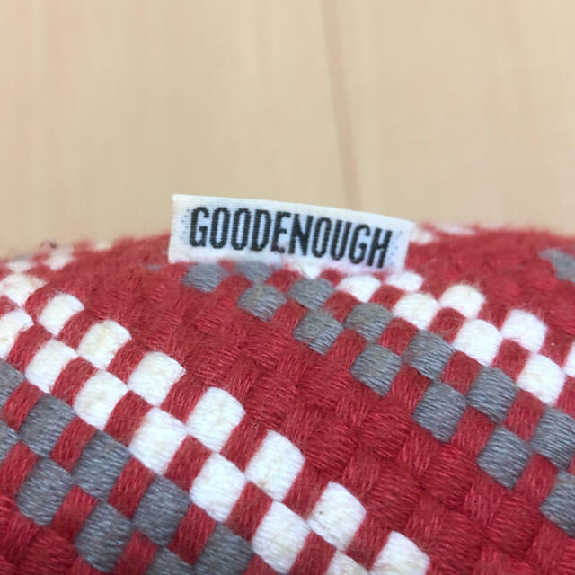 GOODENOUGH - GOODENOUGH ウーブンクッションの通販 by DRAGON GOODENOUGH - GOODENOUGH ウーブンクッションの通販 by DRAGON