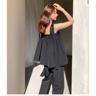 ザラ(ZARA)のLONG RIBBON SETUP ロングリボンセットアップ　バースデーバッシュ(セット/コーデ)