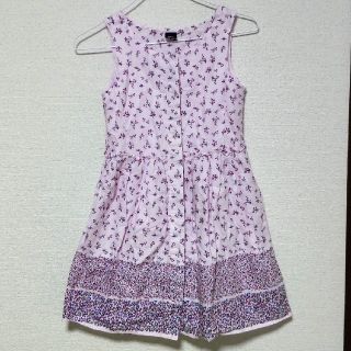 ギャップキッズ(GAP Kids)のGAP Kids  ワンピース 130  ピンク 花柄(ワンピース)