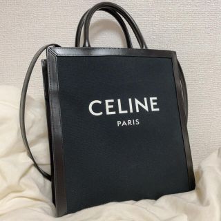 セリーヌ(celine)の神崎様専用  CELINE スモールバーティカル カバ キャンバス×カーフスキン(トートバッグ)