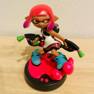 ニンテンドースイッチ(Nintendo Switch)の値下げ❤️スプラトゥーン amiibo ネオンピンクガール(ゲームキャラクター)