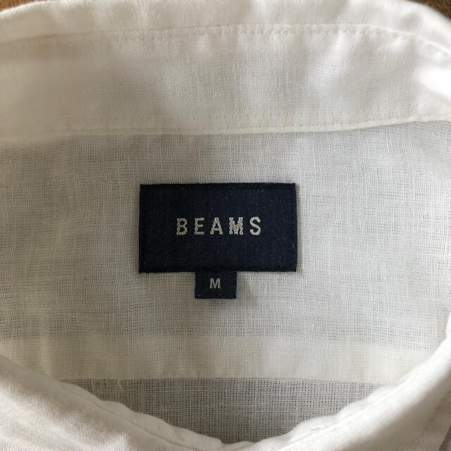 BEAMS(ビームス)のリネン混シャツ M ビームス メンズのトップス(シャツ)の商品写真