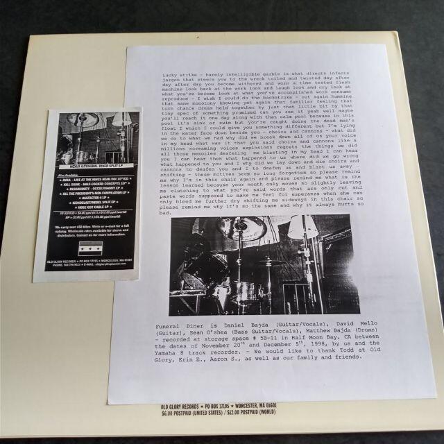 Nexus 6 Funeral Diner LP エンタメ/ホビーのCD(ポップス/ロック(洋楽))の商品写真