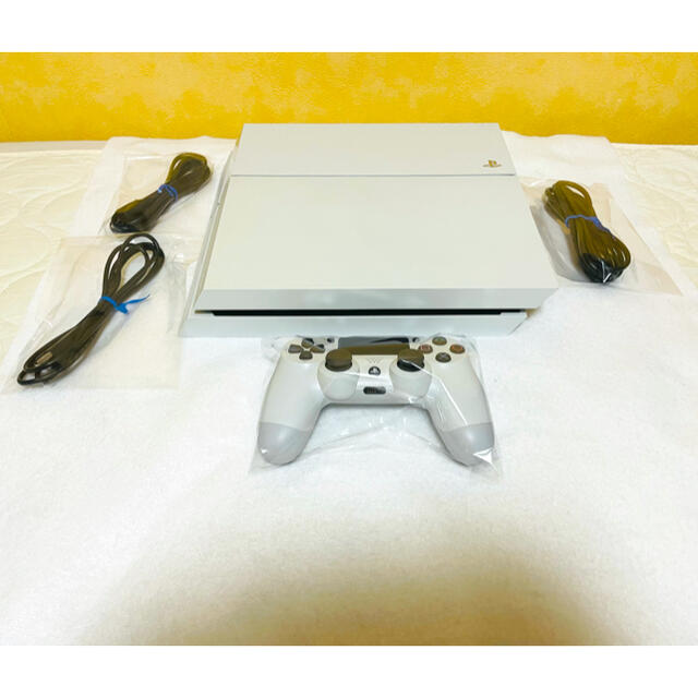 PS4 プレステ4 本体 CUH-1100A 500G ホワイト 即遊べるセット
