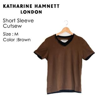 キャサリンハムネット(KATHARINE HAMNETT)のキャサリンハムネット 半袖カットソー サイズM(Tシャツ/カットソー(半袖/袖なし))