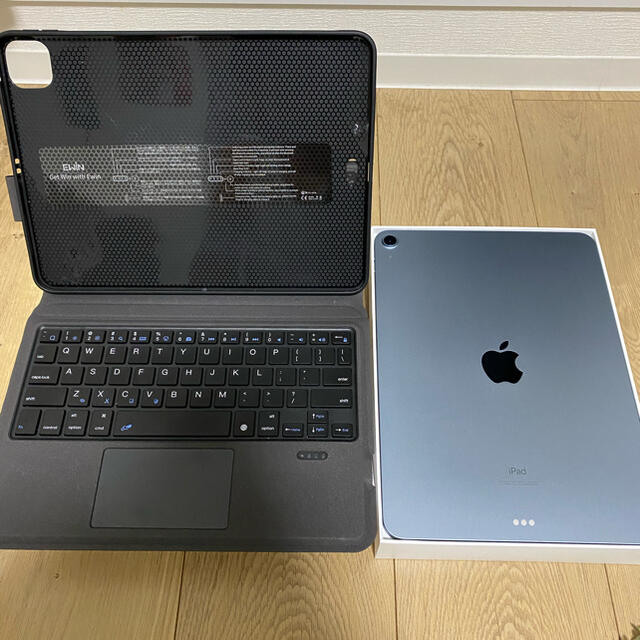 iPad(アイパッド)のipad air4 64G スカイブルー スマホ/家電/カメラのPC/タブレット(タブレット)の商品写真