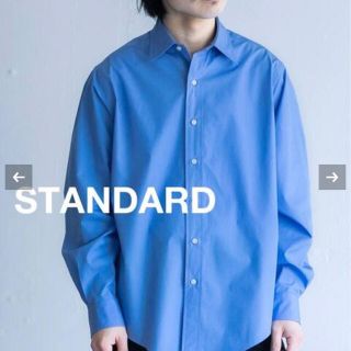 コモリ(COMOLI)の【LE / エルイー】STANDARD Reguler collar  (シャツ)