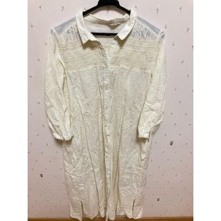 サマンサモスモス(SM2)のシャツワンピース ロングシャツ(ワンピース)