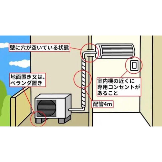 三菱電機(ミツビシデンキ)のサトウ様専用【標準工事無料】三菱 霧ヶ峰 2012年製 2.2kwエアコン スマホ/家電/カメラの冷暖房/空調(エアコン)の商品写真