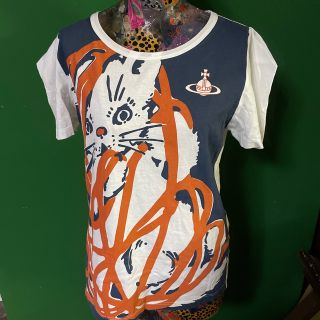 ヴィヴィアン(Vivienne Westwood) 猫 Tシャツ(レディース/半袖)の通販 ...