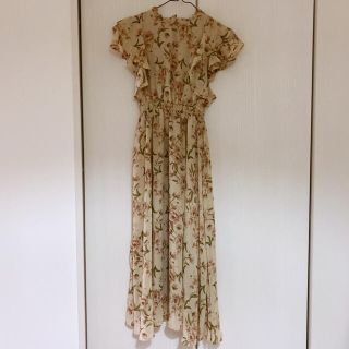 トッコ(tocco)のトッコ　tocco　レディース　フラワー　ラッフルジョーゼット　ワンピース (ひざ丈ワンピース)