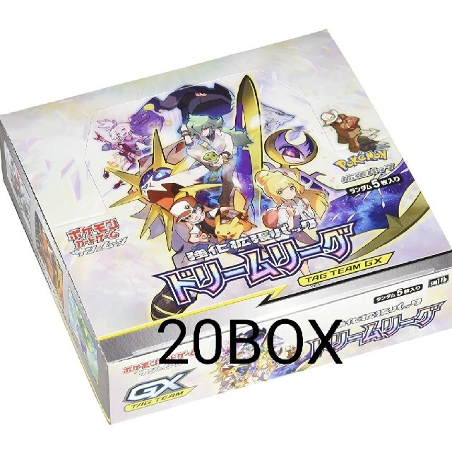 ポケモン(ポケモン)のドリームリーグ　未開封　シュリンク付き エンタメ/ホビーのトレーディングカード(Box/デッキ/パック)の商品写真