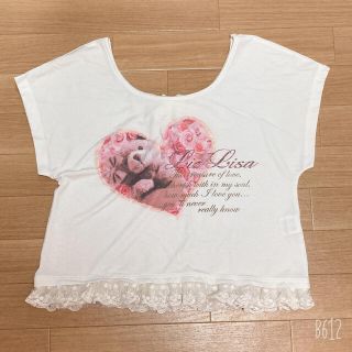 リズリサ(LIZ LISA)の【新品同様】LIZLISA Tシャツ 半袖(Tシャツ(半袖/袖なし))