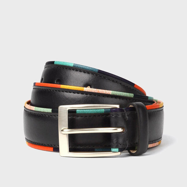 Paul Smith - paul smith アーティストストライプトリム ベルトの通販