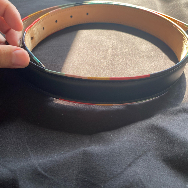 Paul Smith - paul smith アーティストストライプトリム ベルトの通販