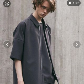 アタッチメント(ATTACHIMENT)の【ATTACHMENT × WYM】MINIMAL ZIP BOX SHIRT(ブルゾン)