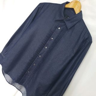 ランバンコレクション(LANVIN COLLECTION)の★日本製 LANVIN プリーツ シャツ(シャツ)