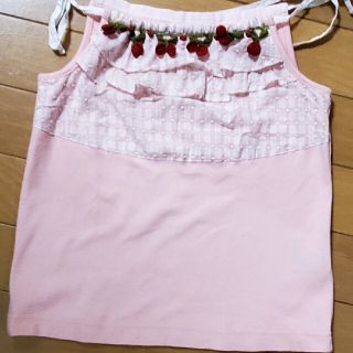 ピンクハウス(PINK HOUSE)のベビーピンクハウス　キャミソール　125-135(Tシャツ/カットソー)