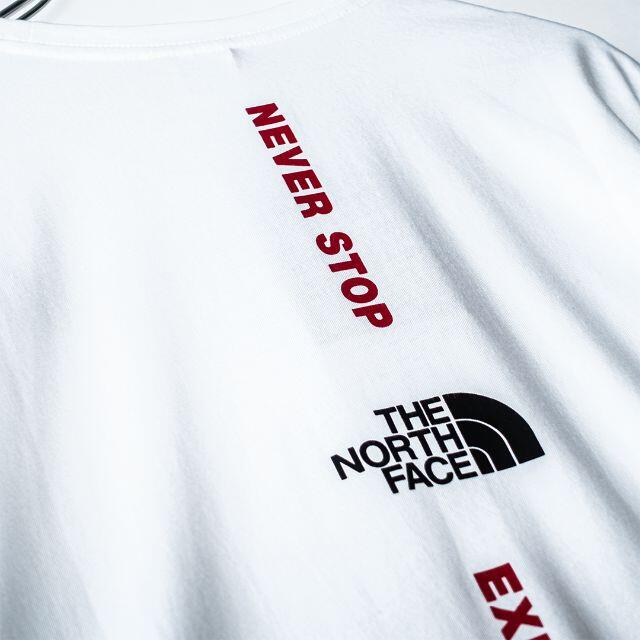 THE NORTH FACE(ザノースフェイス)の欧州限定◆ザ ノースフェイス バーティカルTシャツ　UK M 日本M相当 メンズのトップス(Tシャツ/カットソー(半袖/袖なし))の商品写真