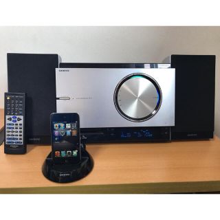 オンキヨー(ONKYO)の[ONKYO]FR-T1X & iPod対応CDシステムコンポ スピーカー(スピーカー)