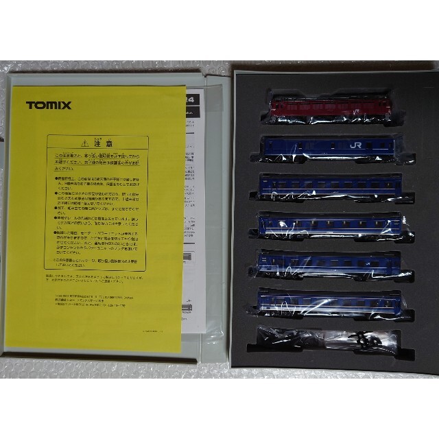 Nゲージ TOMIX EF81 24系 さよならはくつる 訳あり エンタメ/ホビーのおもちゃ/ぬいぐるみ(鉄道模型)の商品写真