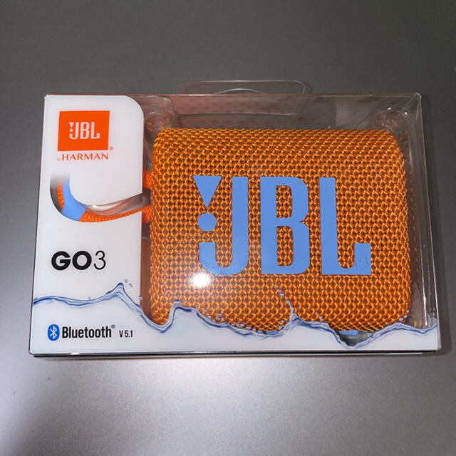 JBL GO3 オレンジ ワイヤレス スピーカー ポータプル 新品未開封